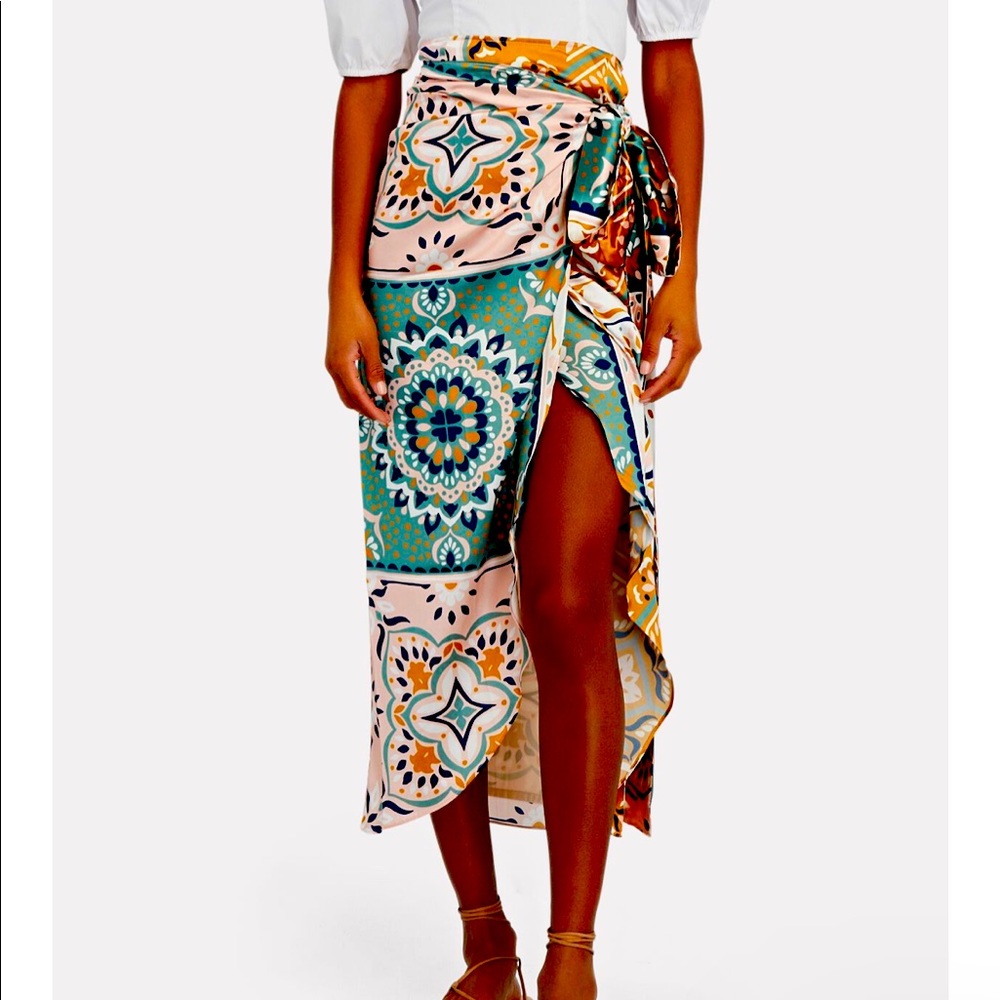 Silvia Tcherassi BONNAN PATCHWORK SKIRT NWOT
